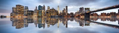 Tableau  New York City skyline