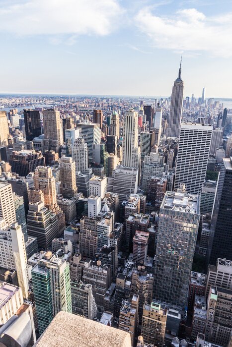 Tableau  New York dall'alto