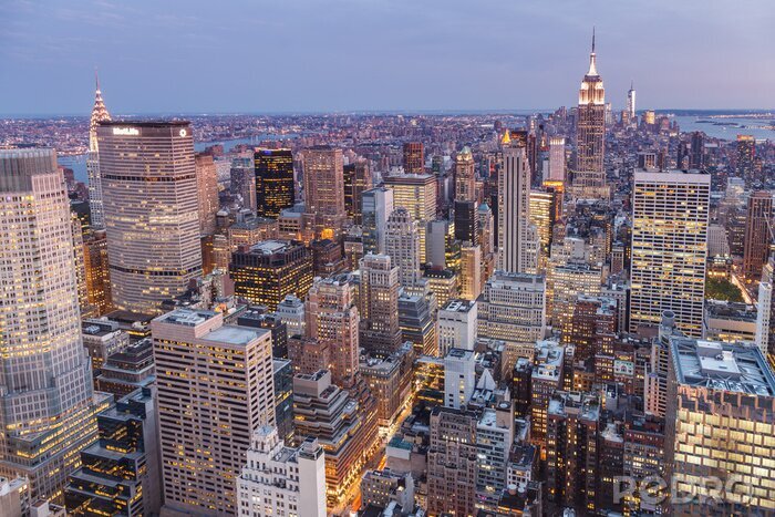 Tableau  New York en lumières