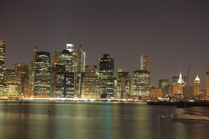 Tableau  New York la nuit