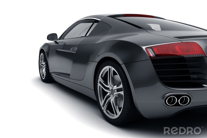 Tableau  Noir voiture de sport