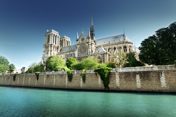 Tableau  Notre-Dame de Paris, France