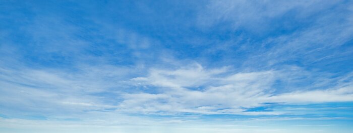 Tableau  Nuages blancs dans le ciel