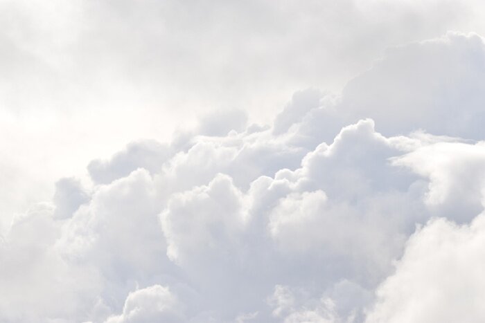 Tableau  Nuages blancs dans un ciel clair