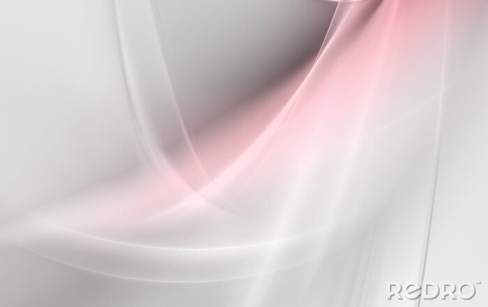 Tableau  Nuée abstraite rose