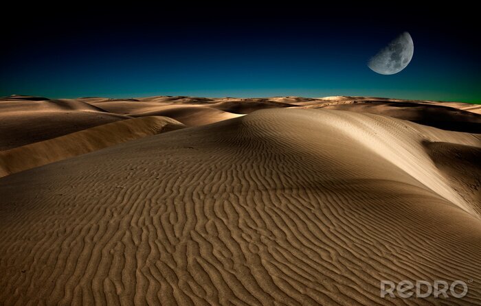 Tableau  Nuit dans le désert