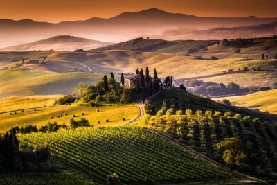 Tableau  Paesaggio, Toscana - Italia