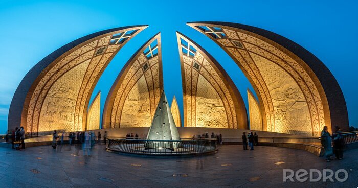 Tableau  Pakistan Monument Islamabad