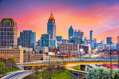 Tableau  Panorama d'Atlanta, Géorgie