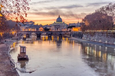 Tableau  Panorama d'automne de Rome