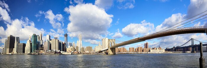 Tableau  Panorama de Brooklyn Bridge