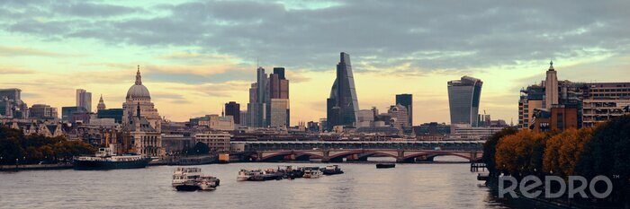 Tableau  Panorama de Londres