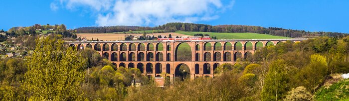Tableau  Panorama Göltzschtalbrücke Vogtland