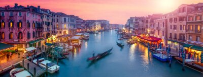 Panorama rose de Venise