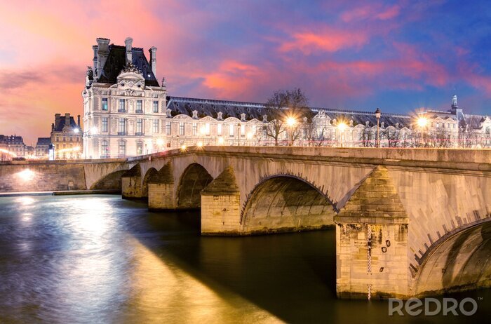 Tableau  Paris le soir