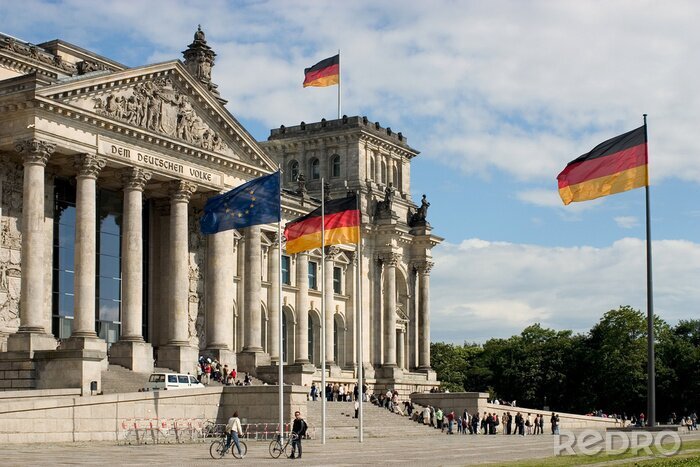 Tableau  Parlement à Berlin