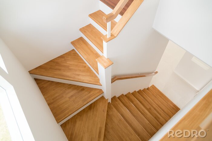 Tableau  Pattern of Wooden stairs.