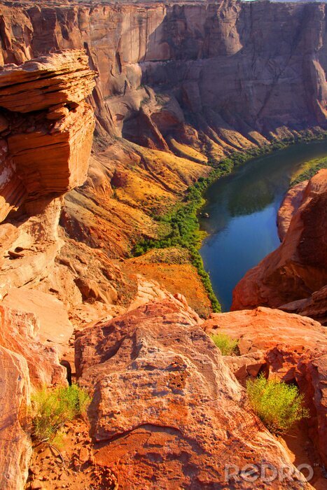Tableau  Paysage des canyons de l'Arizona