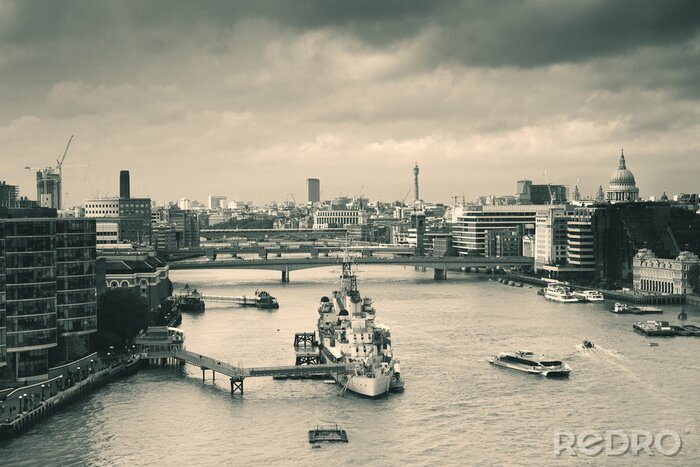 Tableau  paysage urbain de Londres
