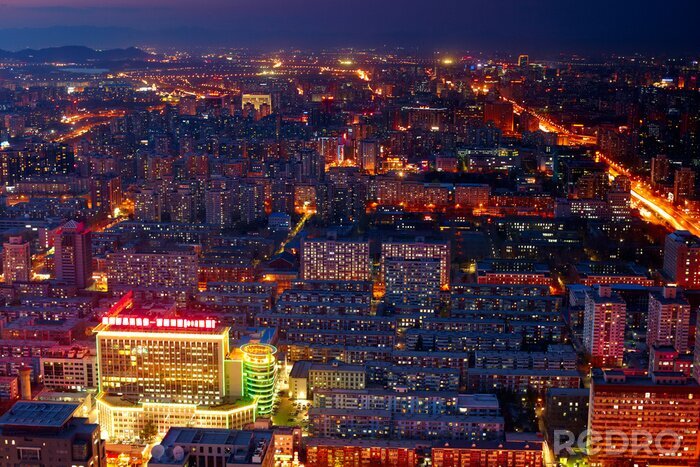 Tableau  Paysage urbain de Pékin