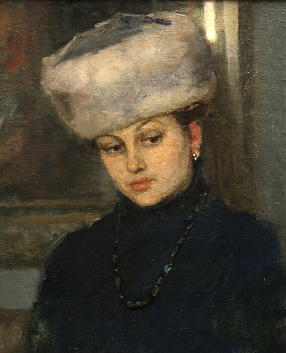 Tableau  peinture à l'huile, portrait