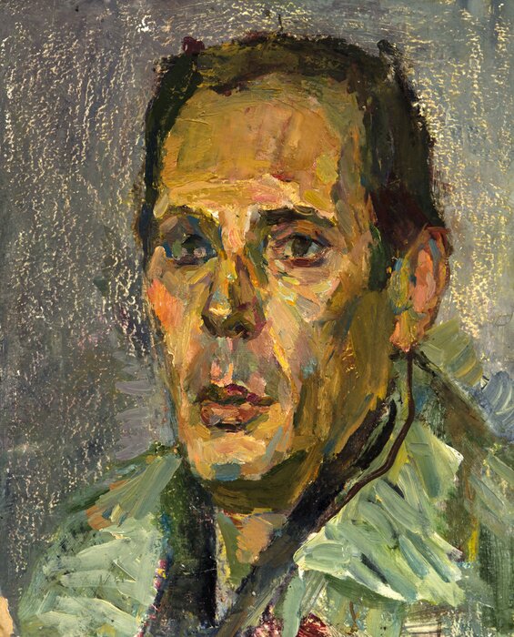 Tableau  peinture à l'huile, portrait, fait main