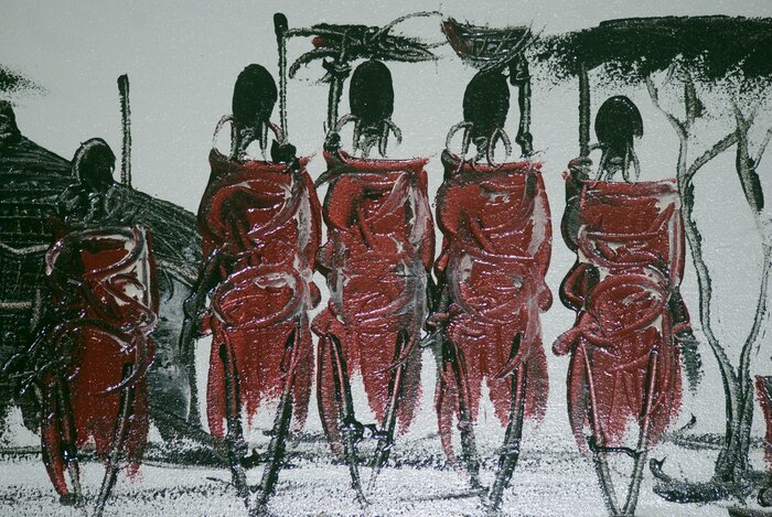 Tableau  Peintures, Stone Town, Zanzibar, Tanzanie