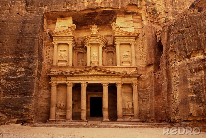 Tableau  petra ruines
