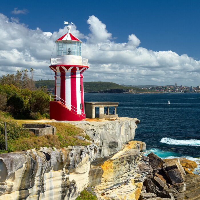 Tableau  Phare en Australie