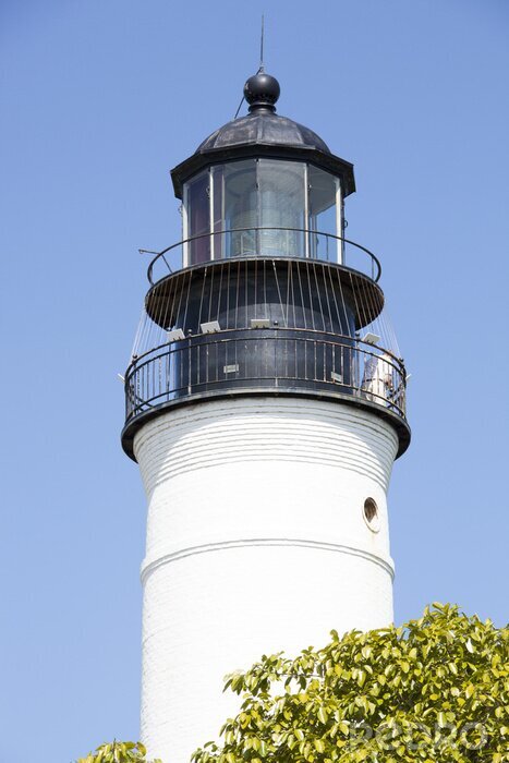 Tableau  Phare maritime finition noire