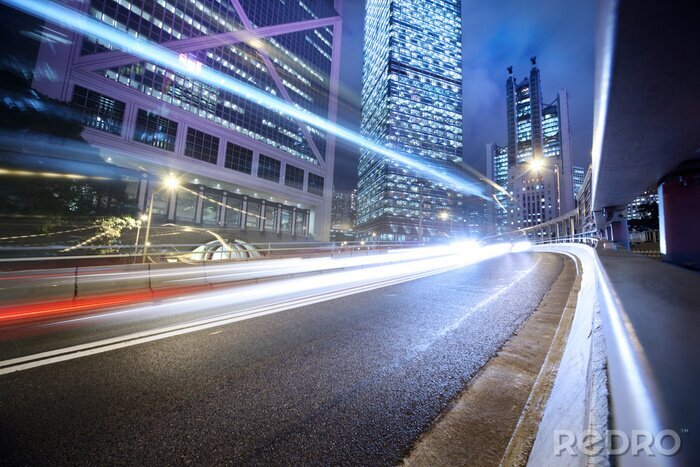 Tableau  Photographie de nuit et effet de profondeur