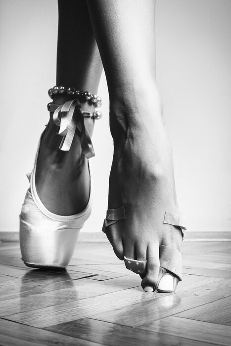 Tableau  Pieds d'une ballerine professionnelle