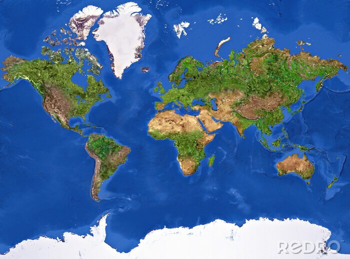 Tableau  Planète Terre Texture