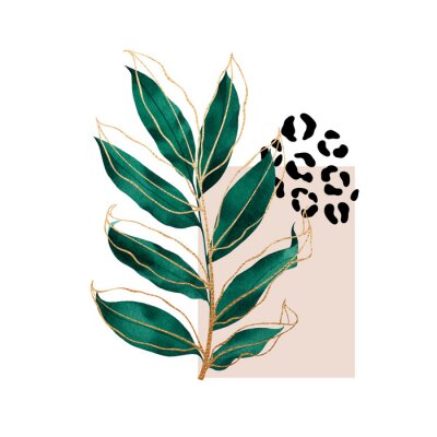 Plante de style glamour