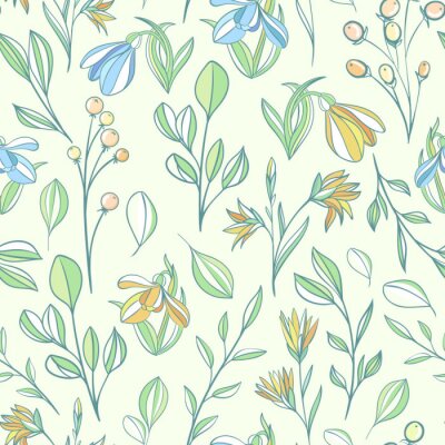 Plantes sauvages de style scandinave