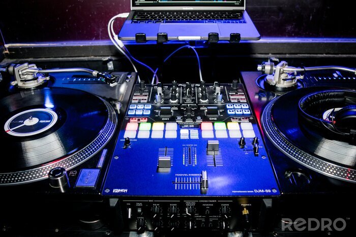 Tableau  Platine DJ