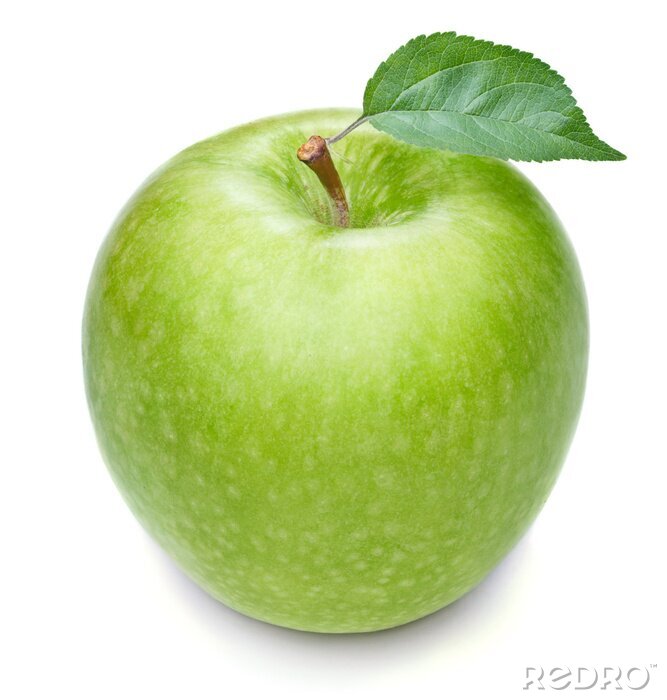 Tableau  Pomme verte avec une feuille