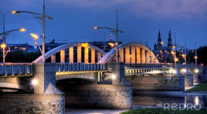 Tableau  Pont à Poznań