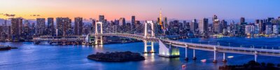 Tableau  Pont arc-en-ciel à Tokyo