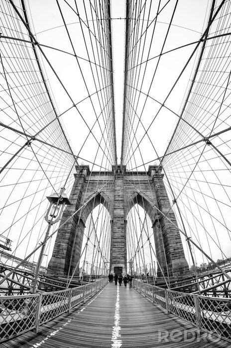 Tableau  pont de brooklyn à new york