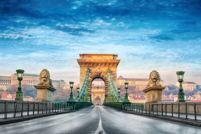 Pont des Chaînes Budapest Hongrie