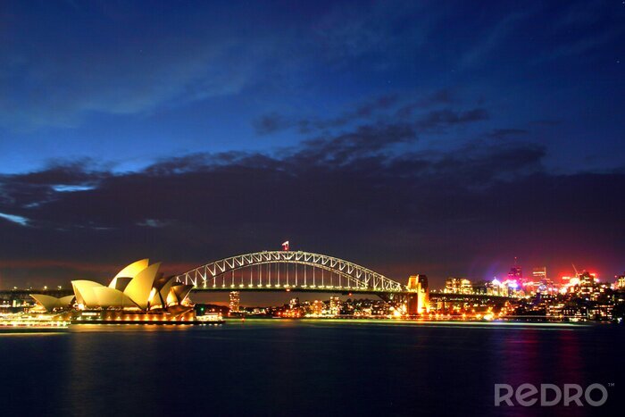 Tableau  Pont et opéra de Sydney