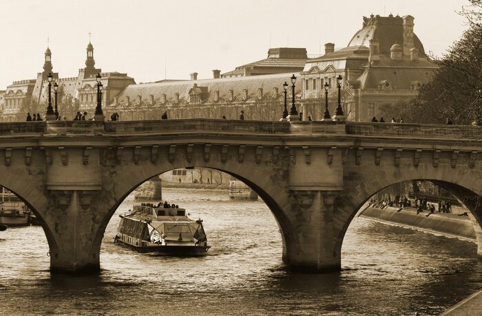 Tableau  Pont sur la Seine, Paris