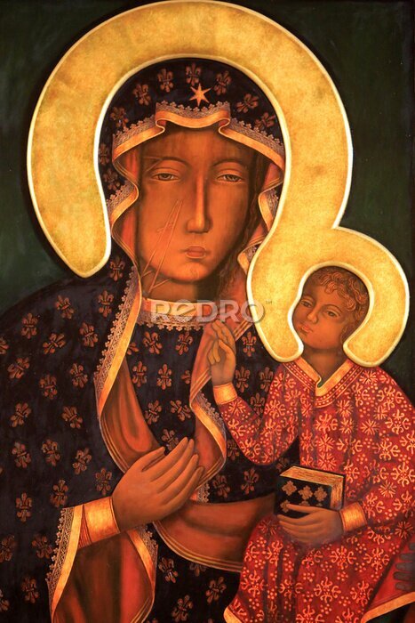 Tableau  Portrait artistique de la Vierge Marie