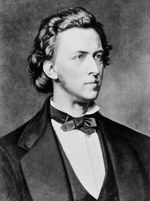 Tableau  Portrait de Frédéric François Chopin