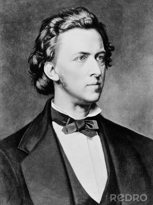Tableau  Portrait de Frédéric François Chopin