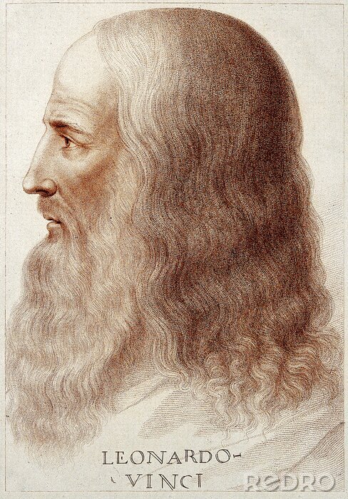 Tableau  Portrait de Léonard de Vinci
