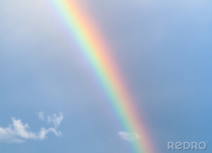 Tableau  rainbow in the sky