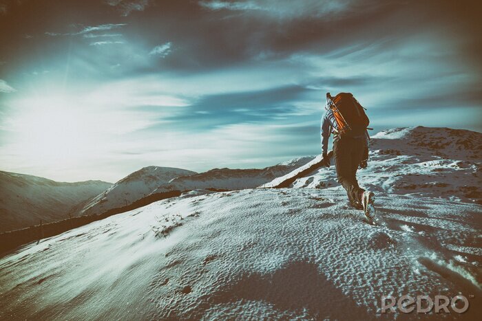 Tableau  Randonnée en montagne