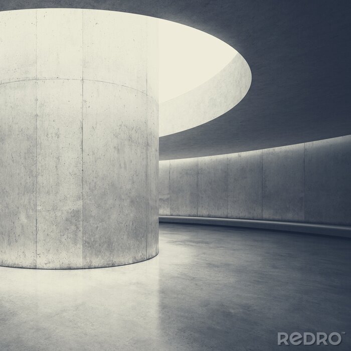 Tableau  Rayons de soleil sur un mur ovale